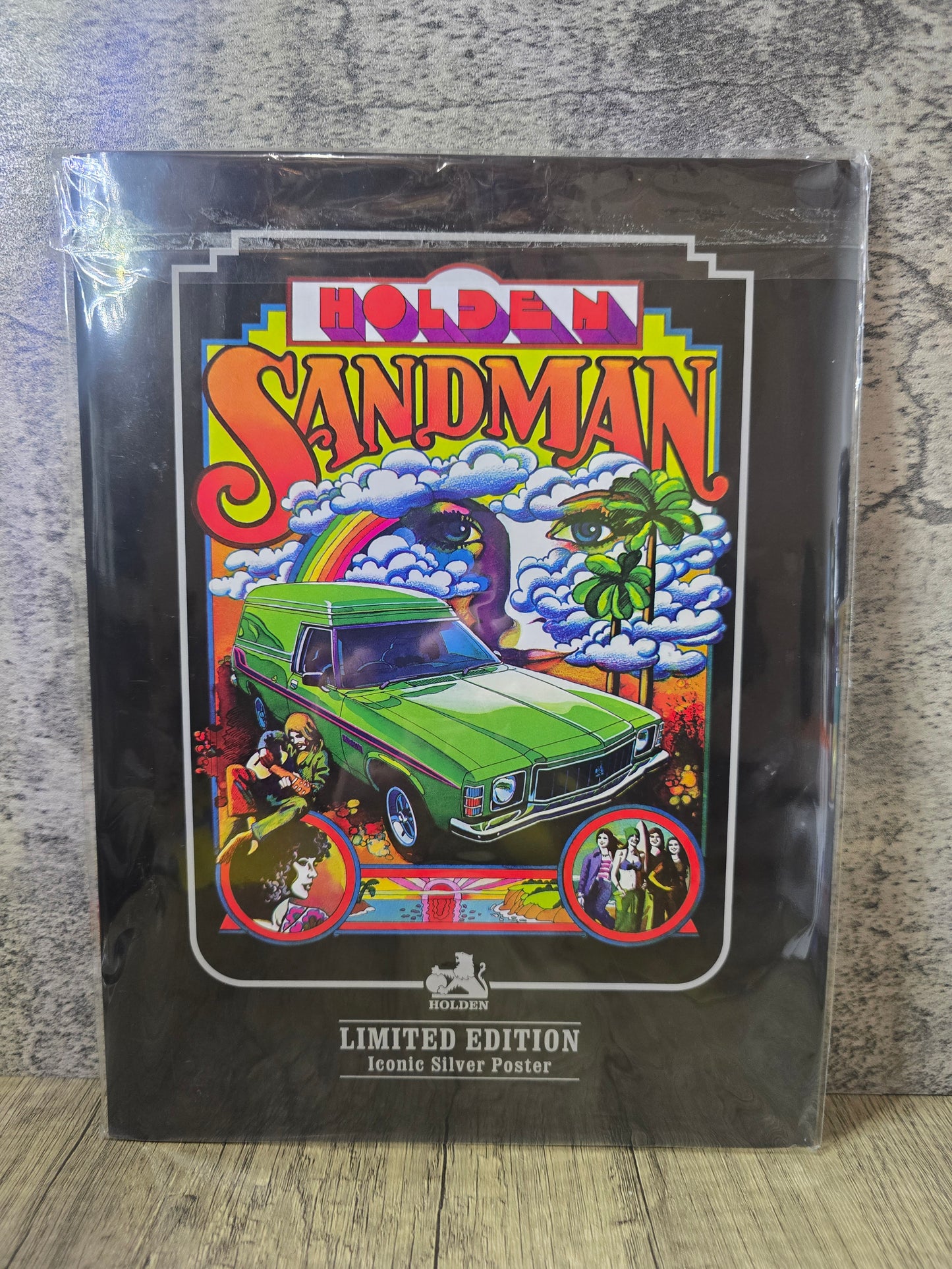 Holden Sandman Silver Foil 35g Poster