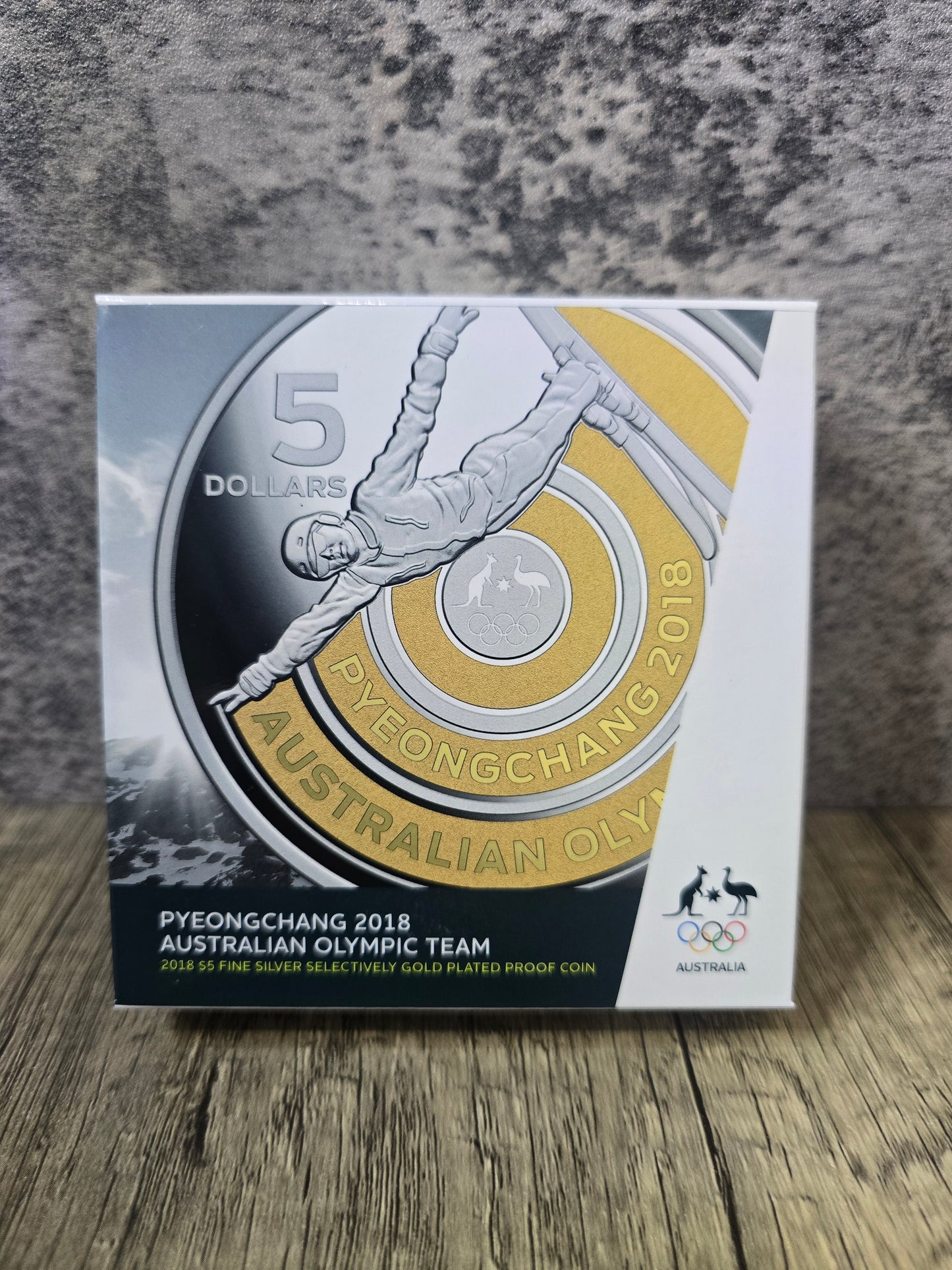 Pyeongchang Australian Winter Olympics Team 1oz Proof 2018