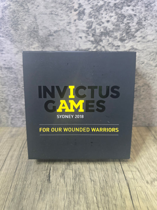 Invictus Games, For Our Wounded Warriors 1oz 2018