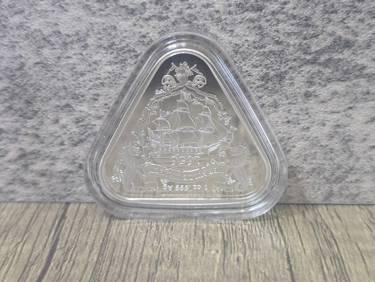 Vergulde Draeck Proof Triangular 1oz 2020