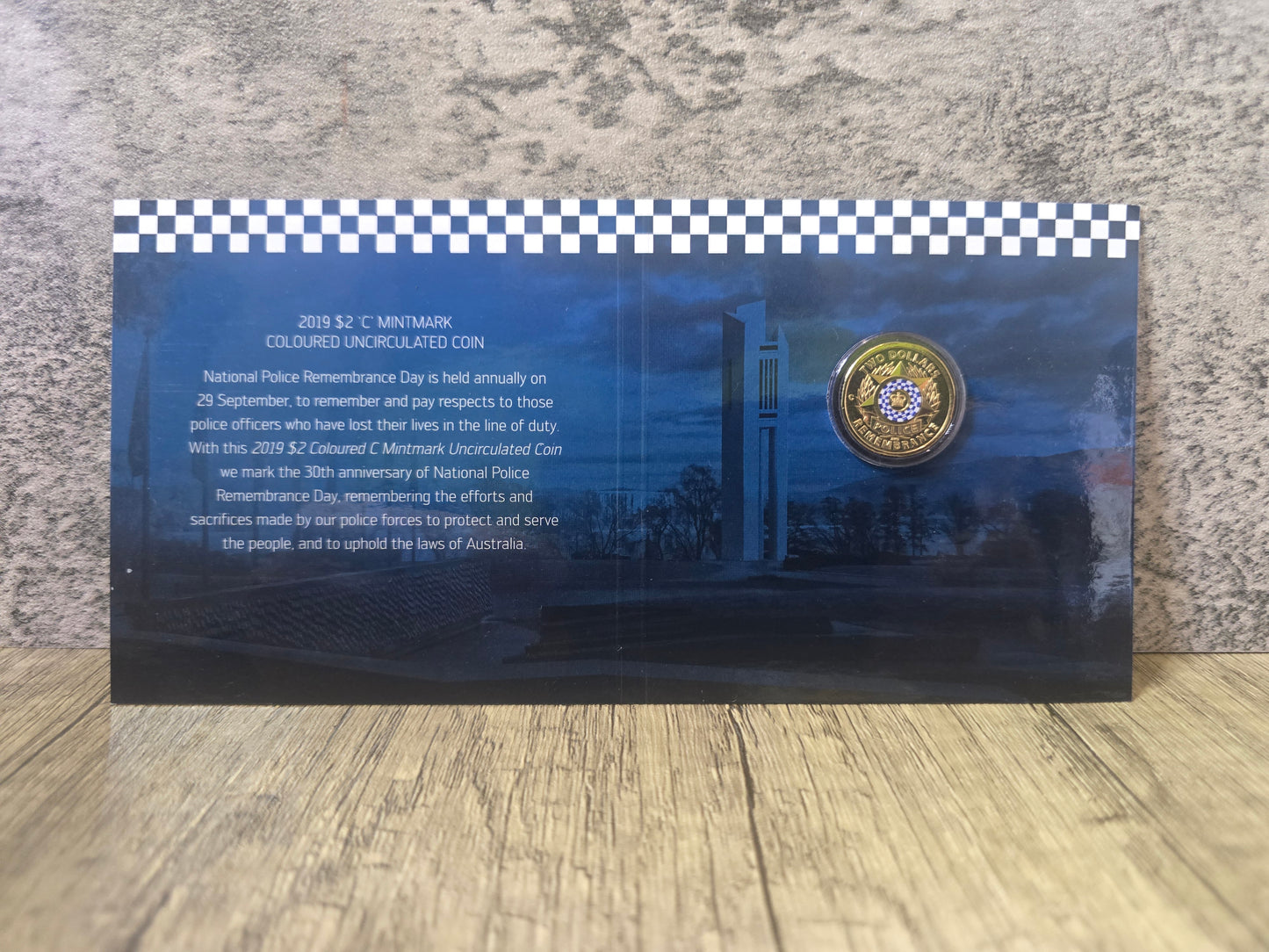 Police C-Mint $2 card 2019