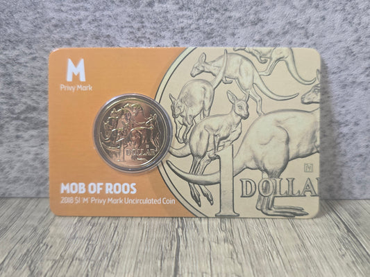 Mob of Roos $1 'M' Privy ANDA 2018