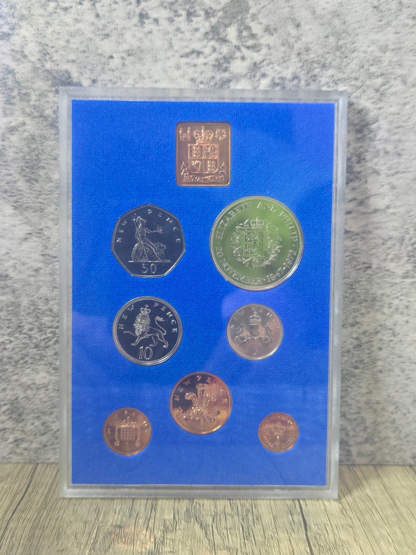 Coinage of Great Britian and Northern Ireland 1972 UNC Set