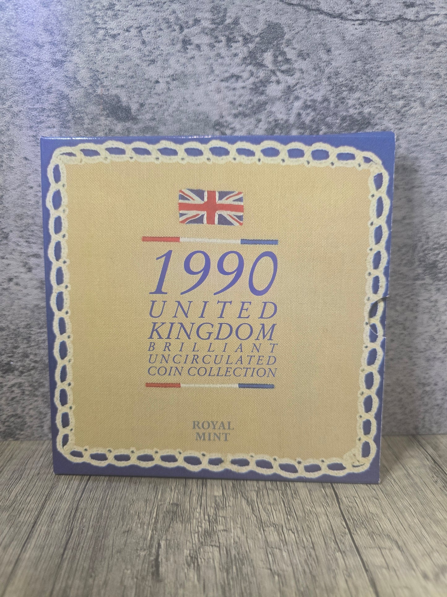 1990 United Kingdom Brilliant Uncirculated Coin Set, Royal Mint