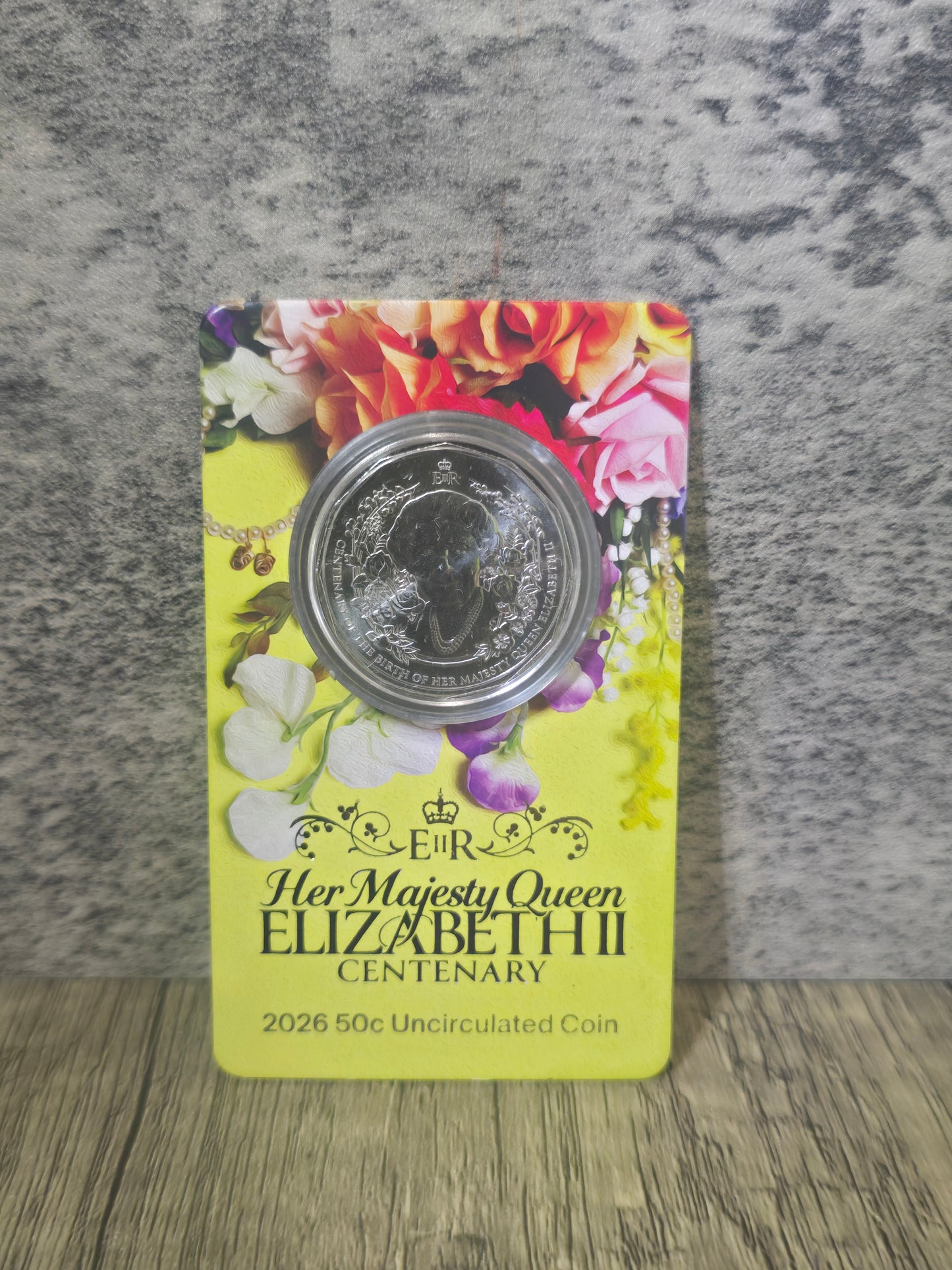 Queen Elizabeth ERII Centenary 50c 2026