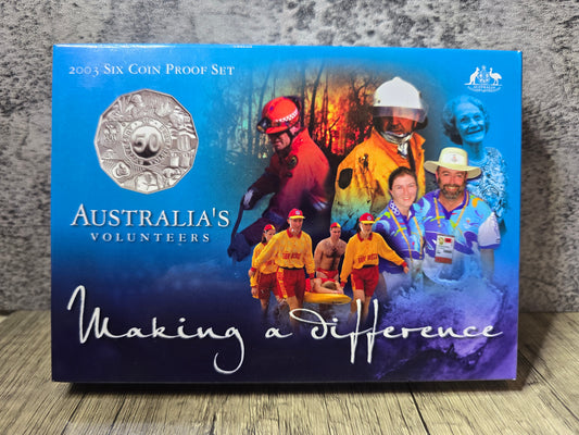 2003 Proof Set - Making A Difference