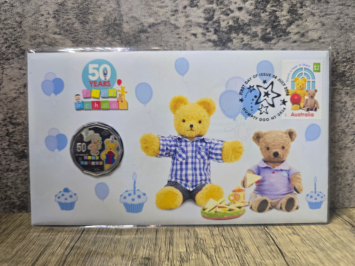 PlaySchool Set: Jemima + Humpty & Big Ted, 50c PNC Set 2016