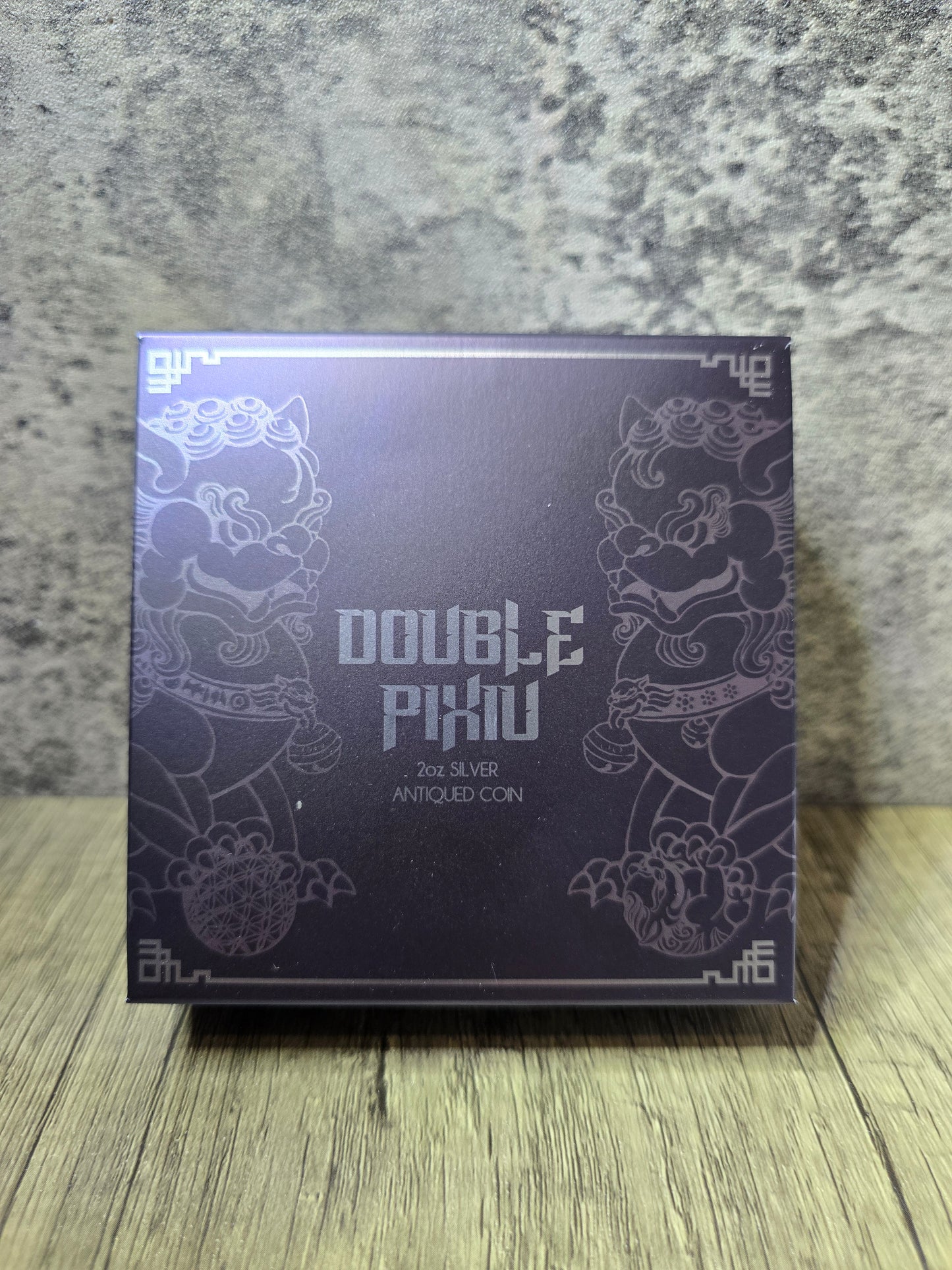 Double Pixiu 2oz Antique 2021