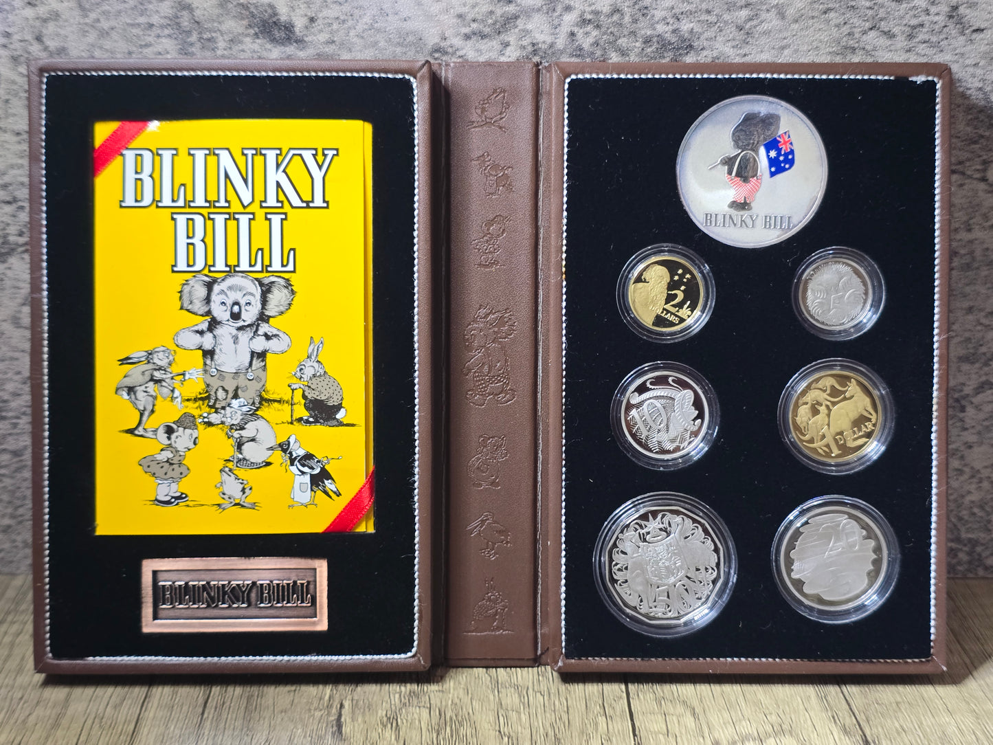 2009 Blinky Bill Baby Proof Set (Toned)