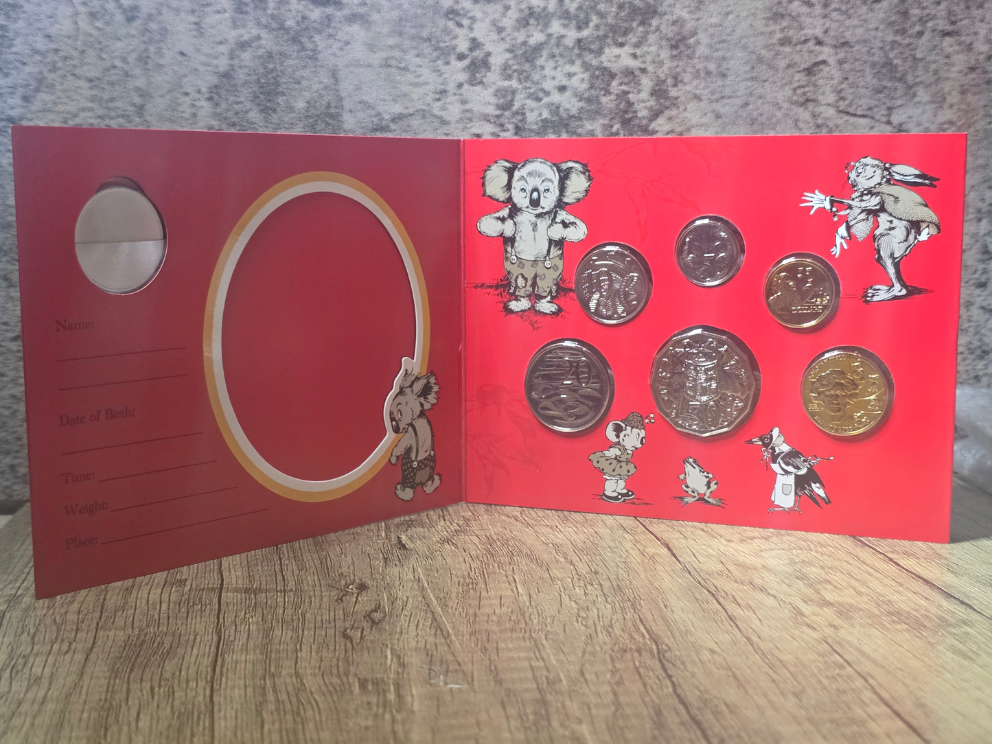 2011 Blinky Bill Baby UNC set