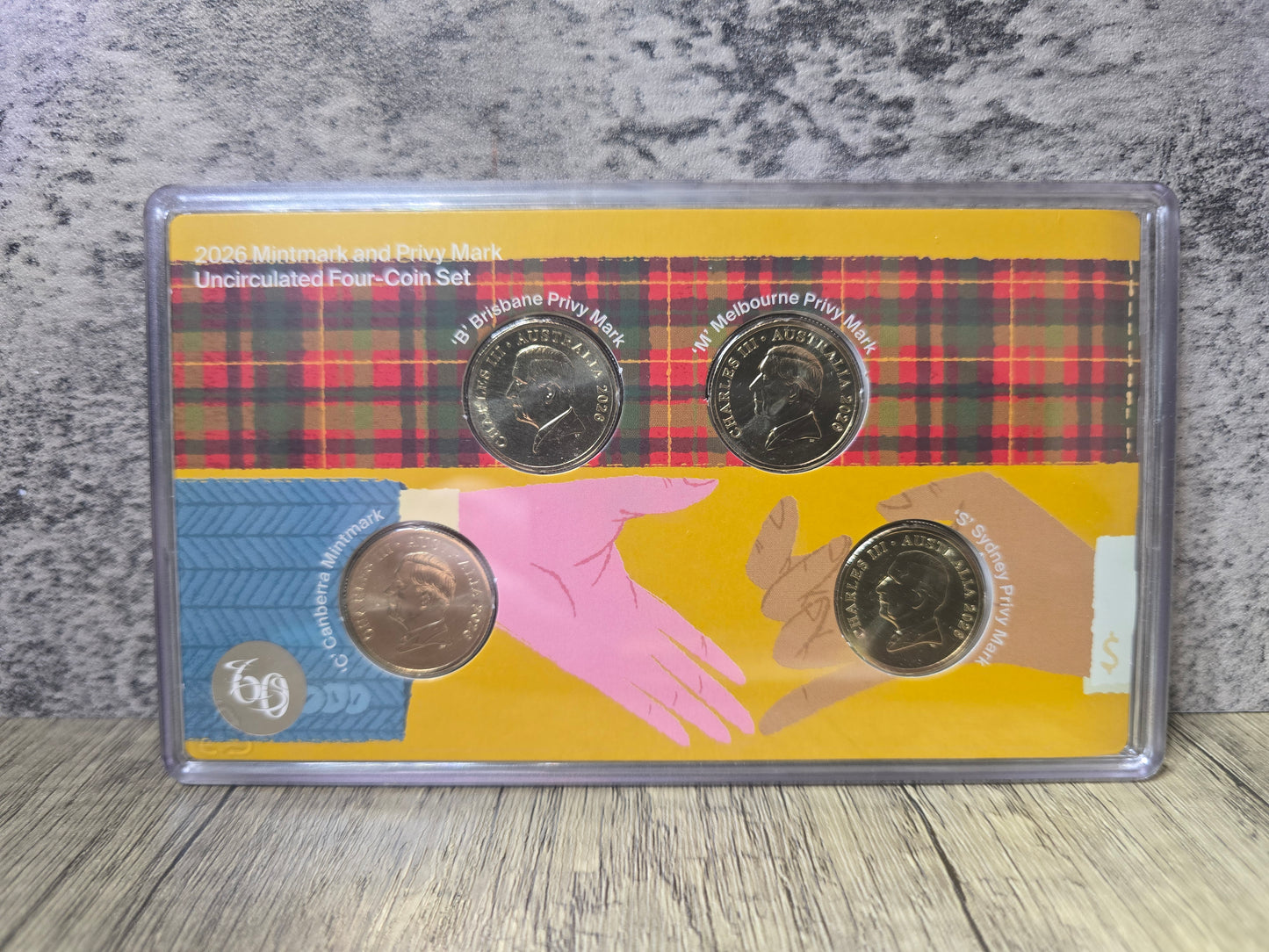 2026 $1 Changeover, 4 coin Mintmark Set