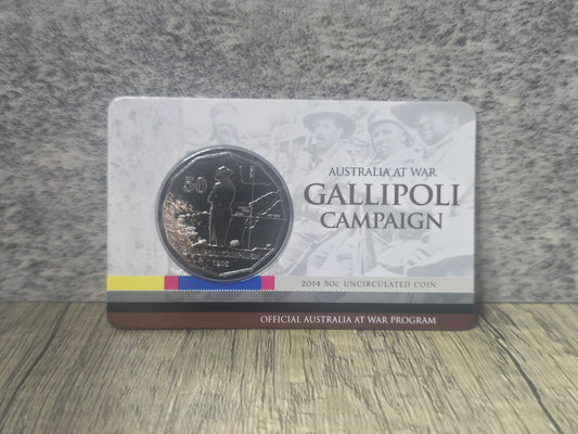 Gallipoli Campaign 50c 2014