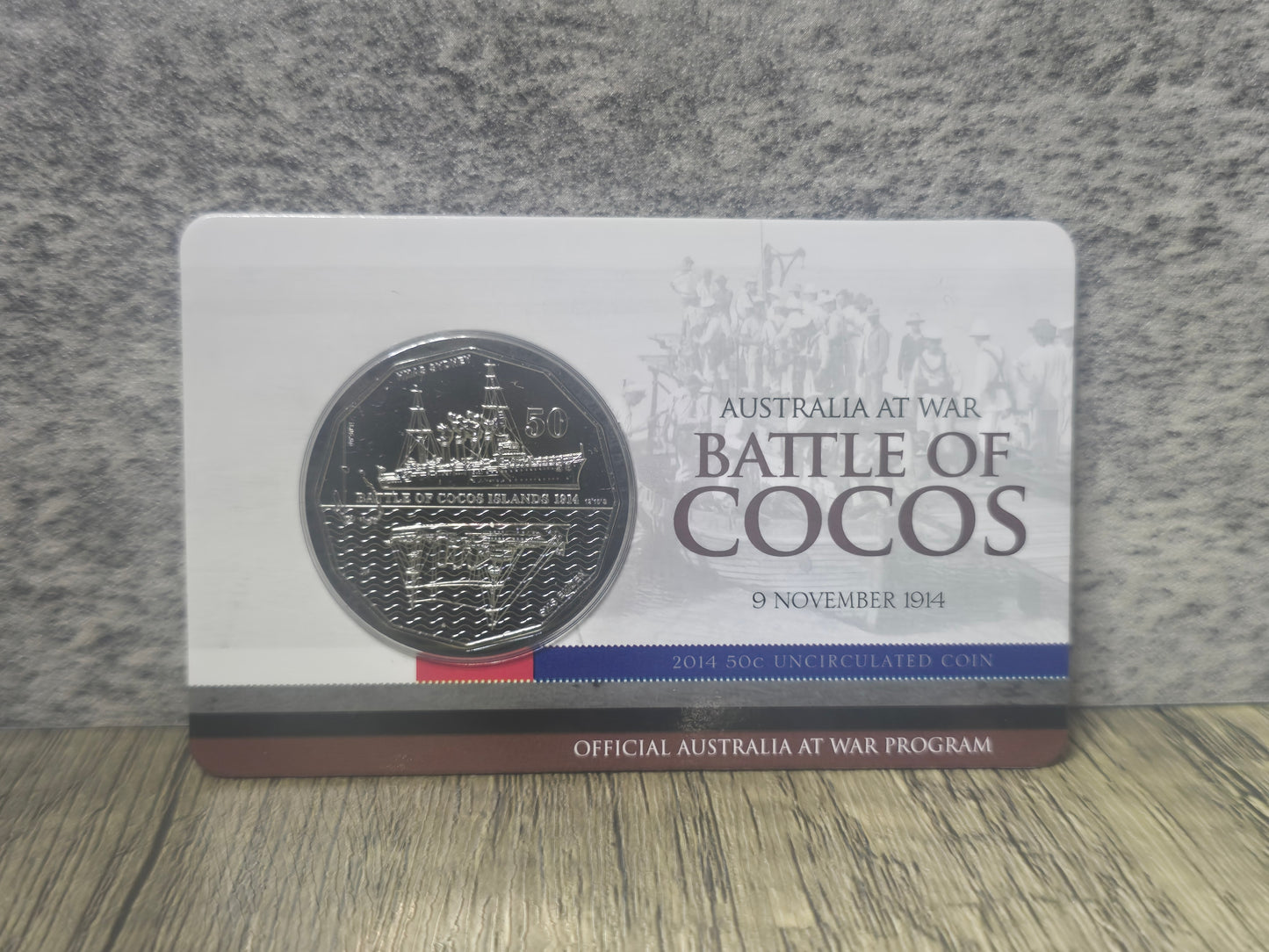 Battle of Cocos 50c 2014