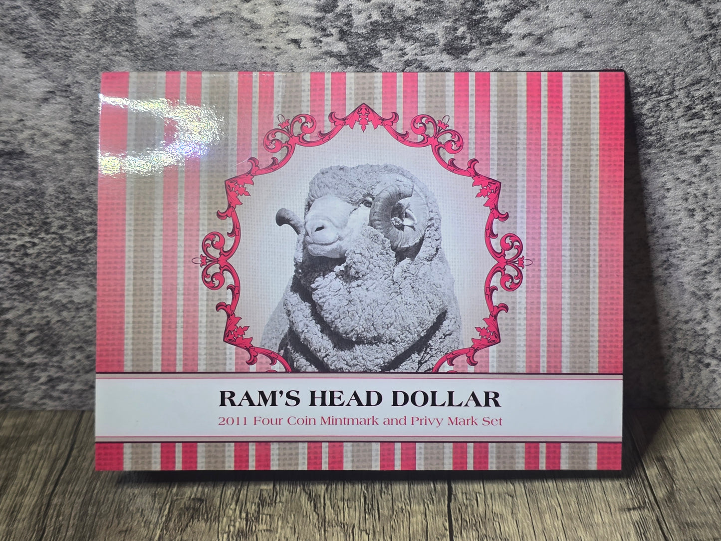 2011 Ram's Head $1 4-coin Mintmark/Privy set