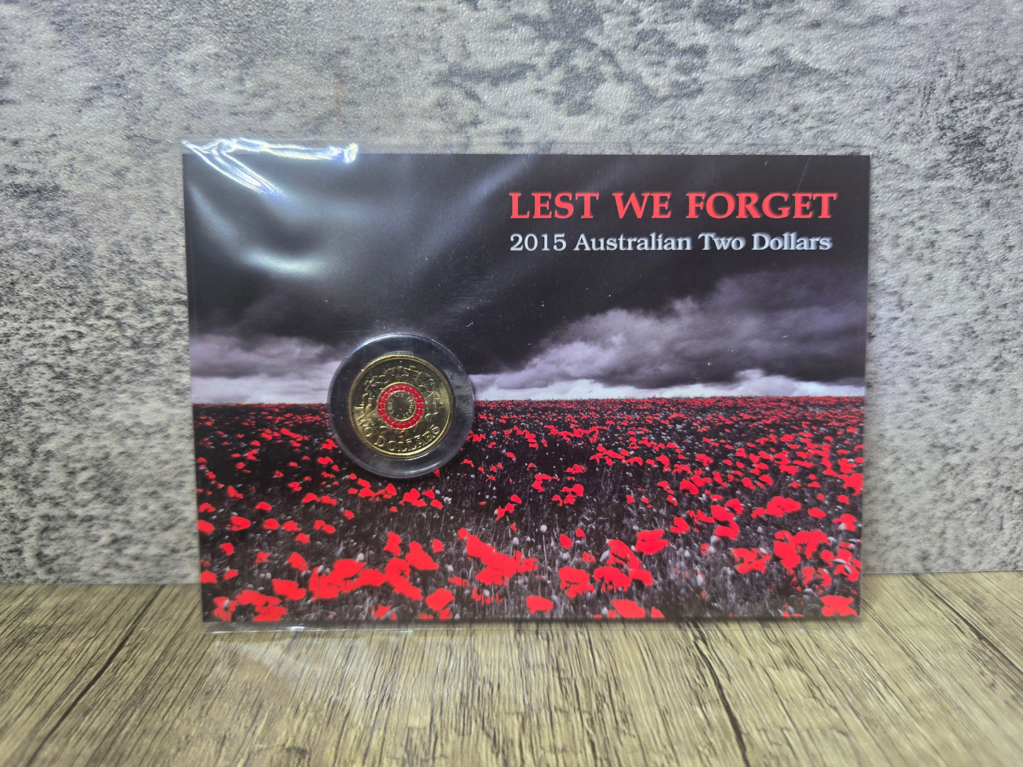 2015 $2 War Graves Downies Card