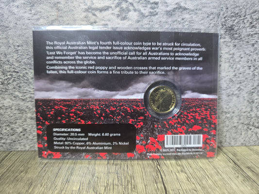 2015 $2 War Graves Downies Card
