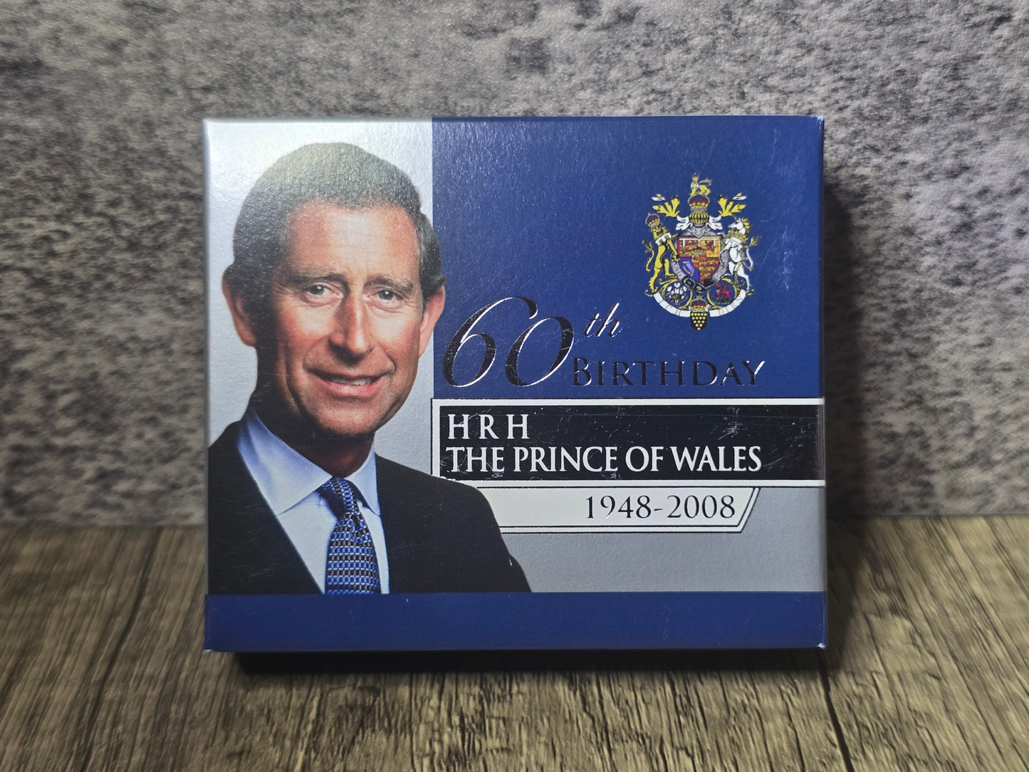 Prince Charles 60th Birthday 1oz Proof 2008