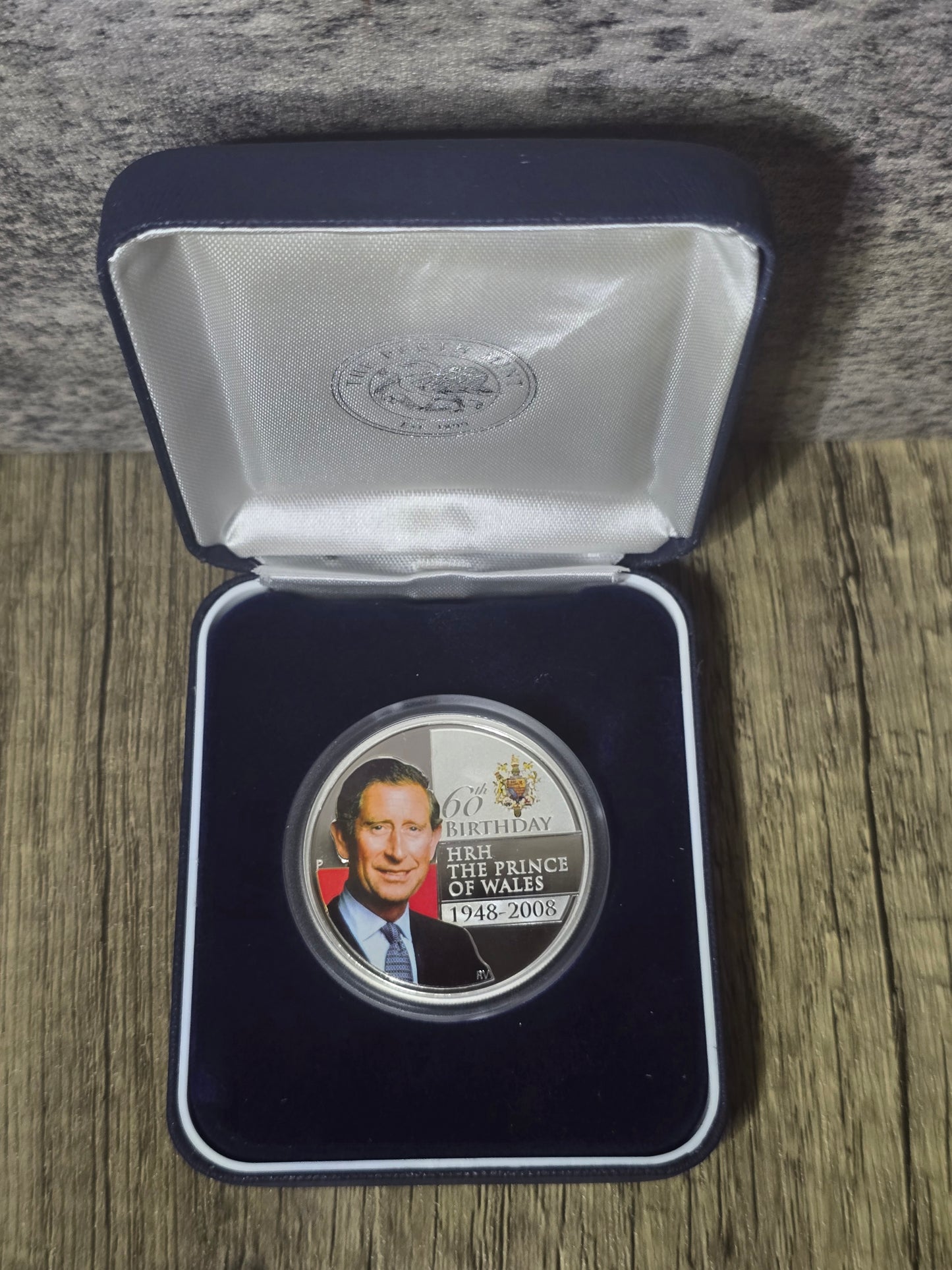 Prince Charles 60th Birthday 1oz Proof 2008