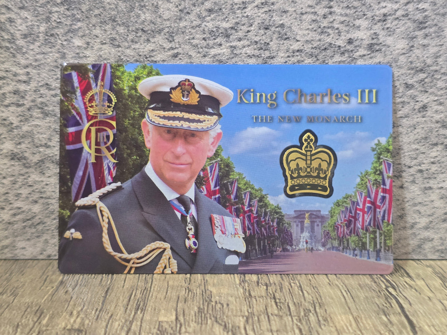 King Charles III 1/1000th gold, Tchad 2023