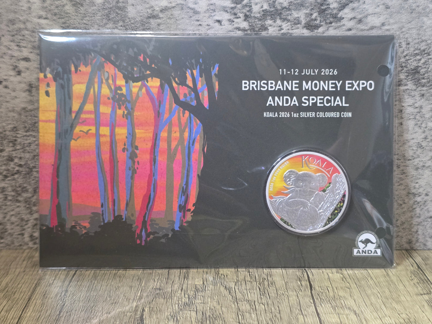Koala Coloured 1oz Brisbane ANDA 2026