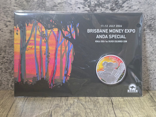 Koala Coloured 1oz Brisbane ANDA 2026