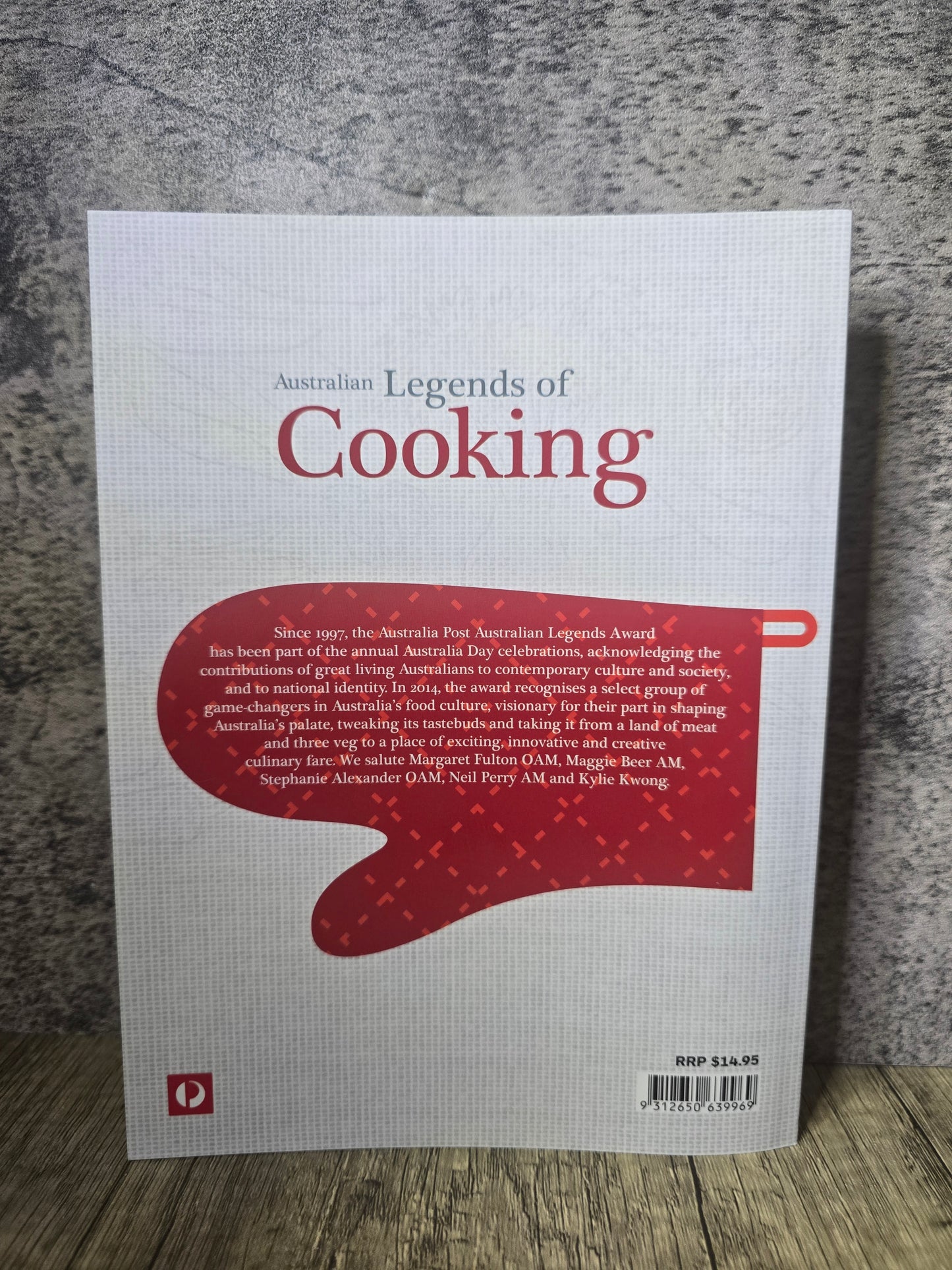 Australian Legends of Cooking, Stamp Booklet, Unused