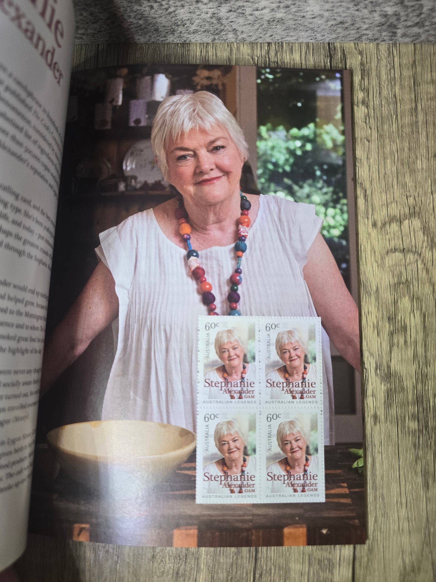Australian Legends of Cooking, Stamp Booklet, Unused