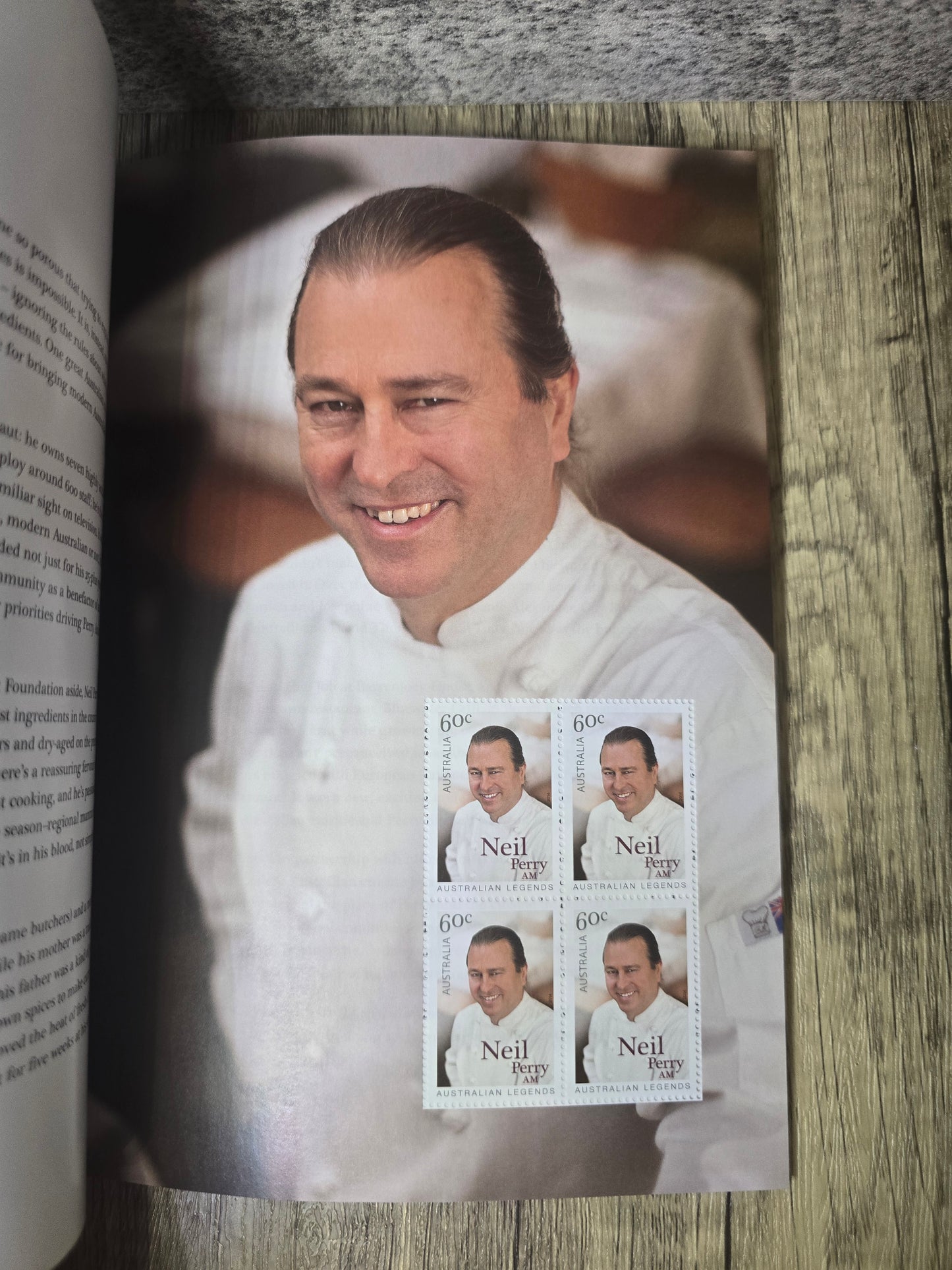 Australian Legends of Cooking, Stamp Booklet, Unused