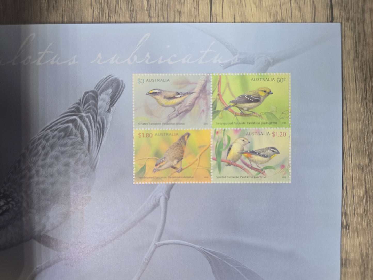 Australian Birds: A Portrait in Stamps, Overprint Centenary of Kangaroo Stamps 2013 Prestige Booklet, Unused