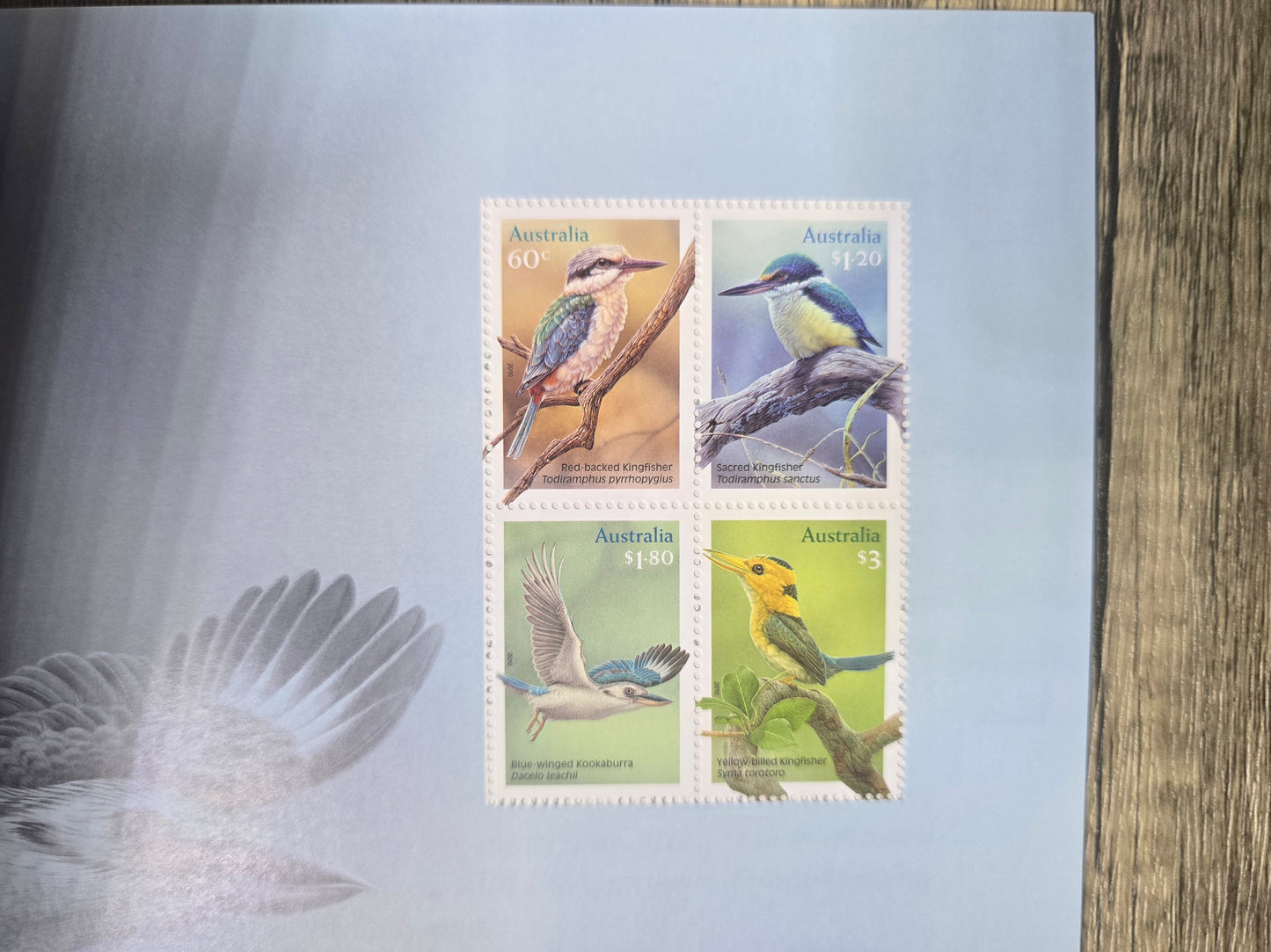 Australian Birds: A Portrait in Stamps, Overprint Centenary of Kangaroo Stamps 2013 Prestige Booklet, Unused