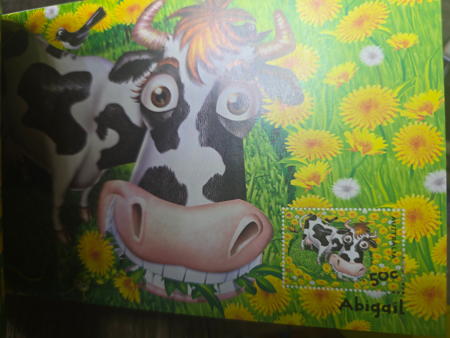 Down on the Farm, Stamp Fun Book, Stamp Booklet, Unused