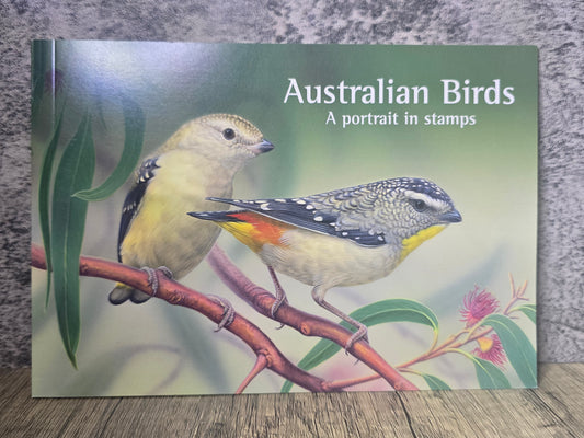 Australian Birds: A Portrait in Stamps, Prestige Stamp Booklet, Unused 2013