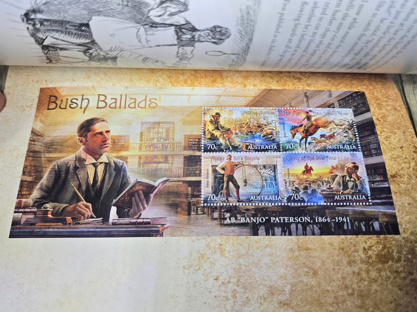 Bush Ballard's, Stamp Booklet, Unused