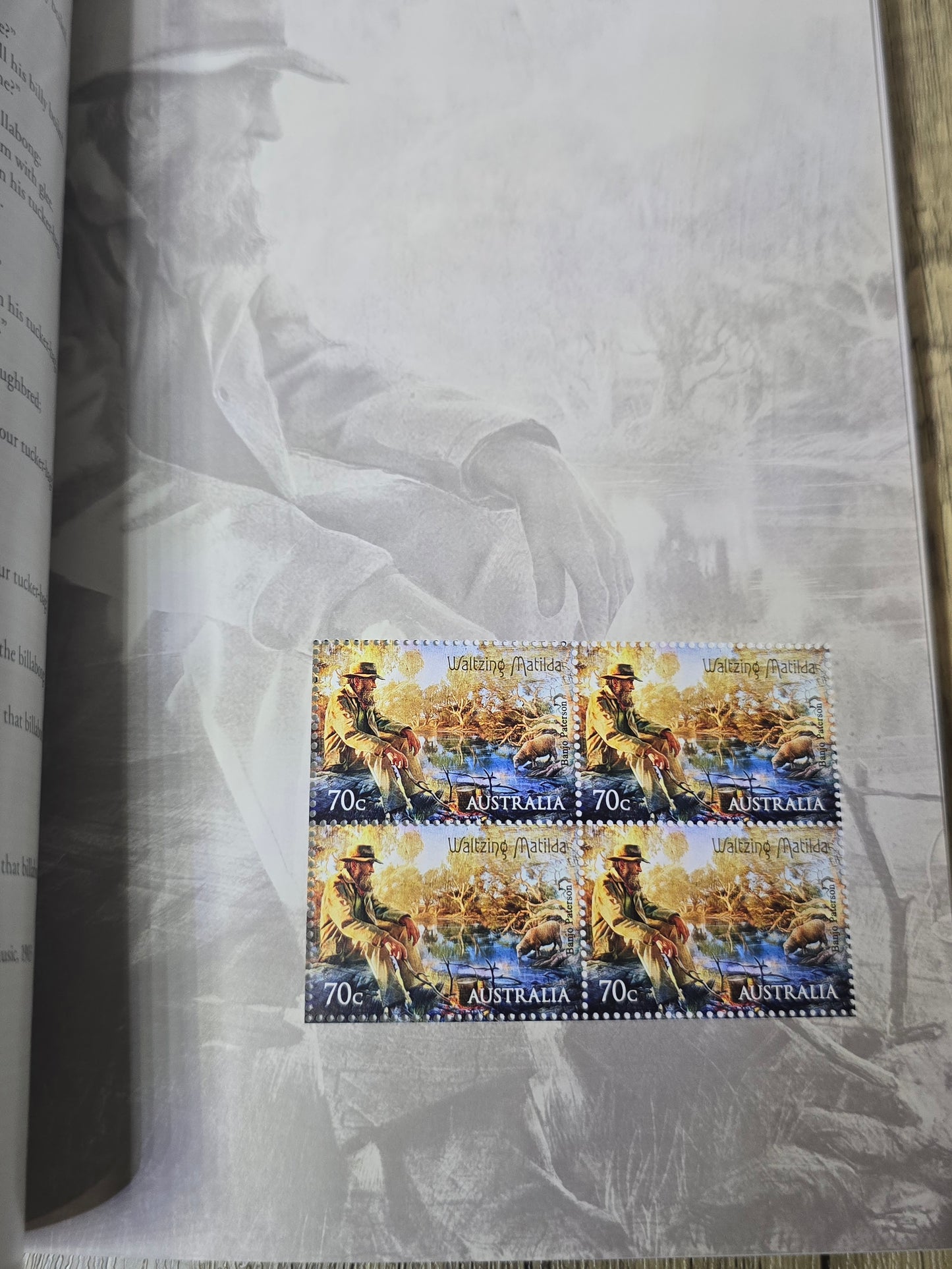 Bush Ballard's, Stamp Booklet, Unused