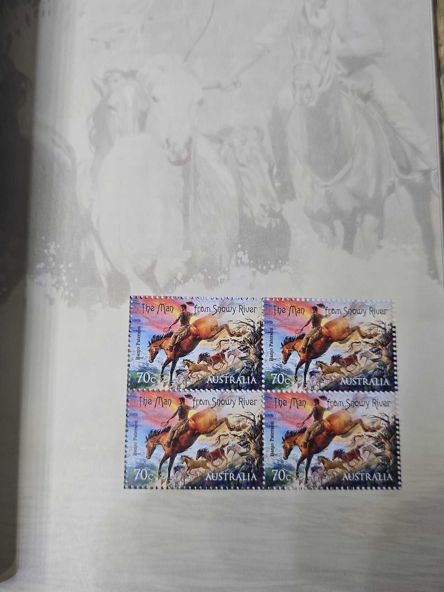 Bush Ballard's, Stamp Booklet, Unused