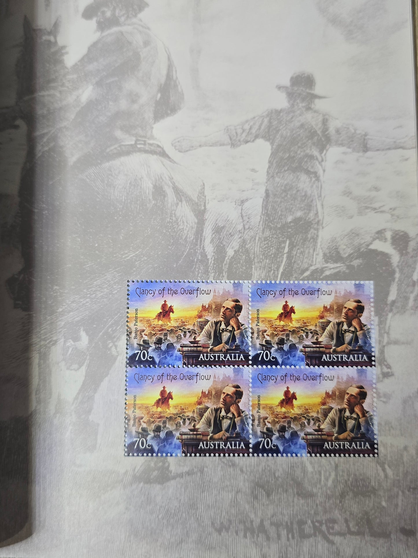 Bush Ballard's, Stamp Booklet, Unused