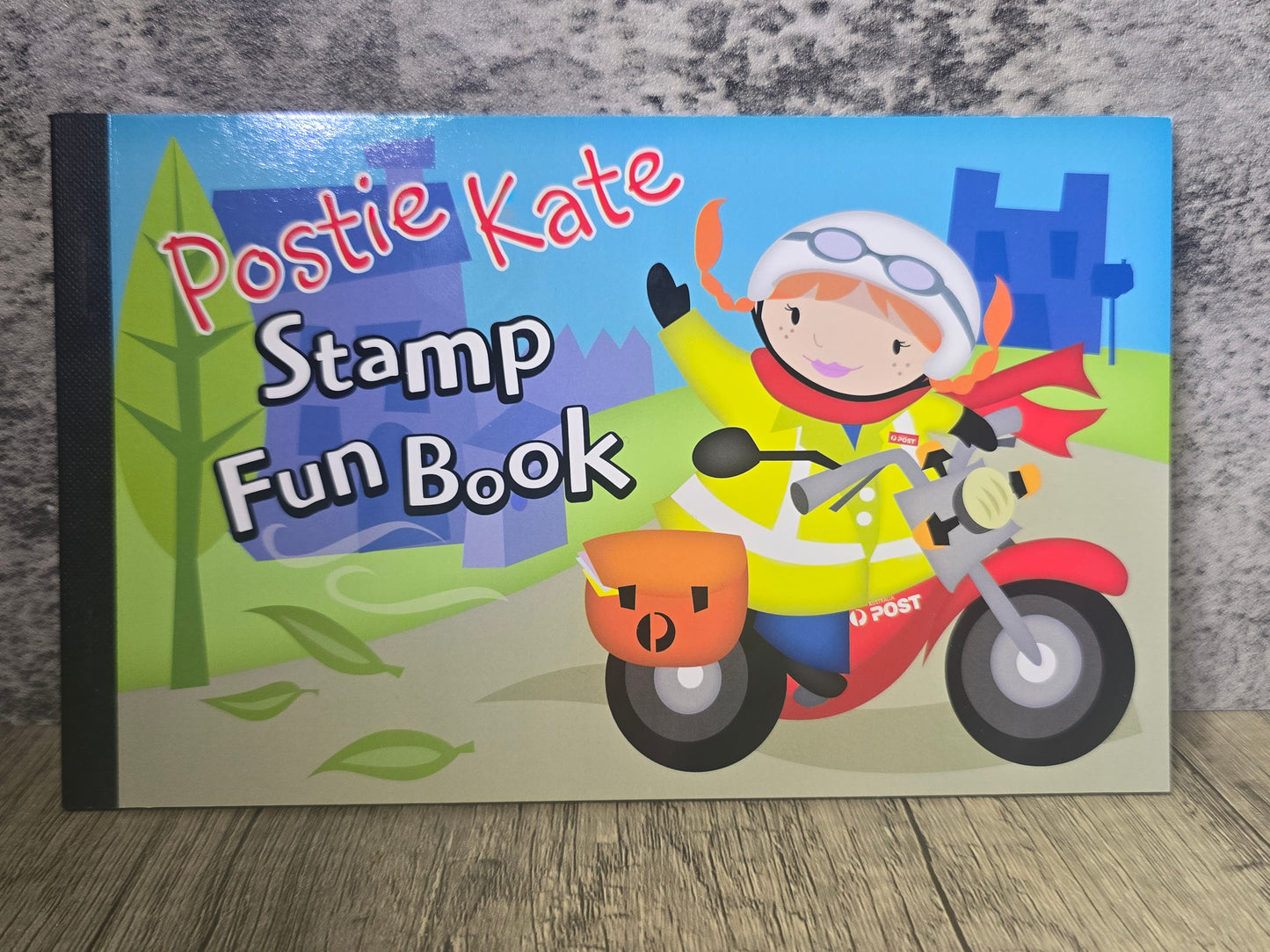 Postie Katie, Stamp Fun Booklet, Unused