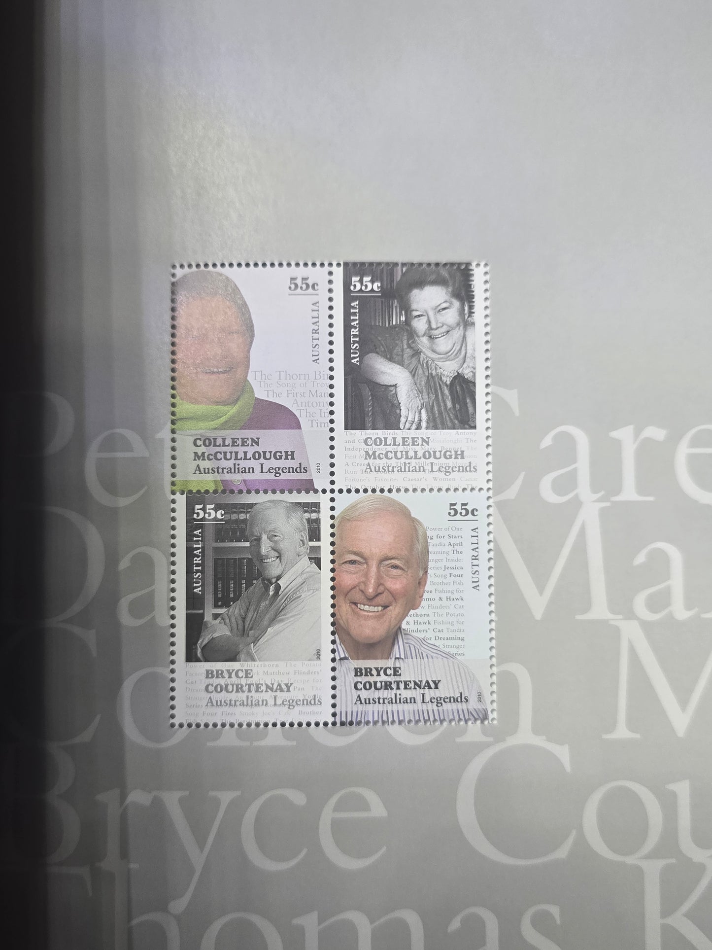 Australian Legends of the Writen Word, Prestige Stamp Booklet, Unused