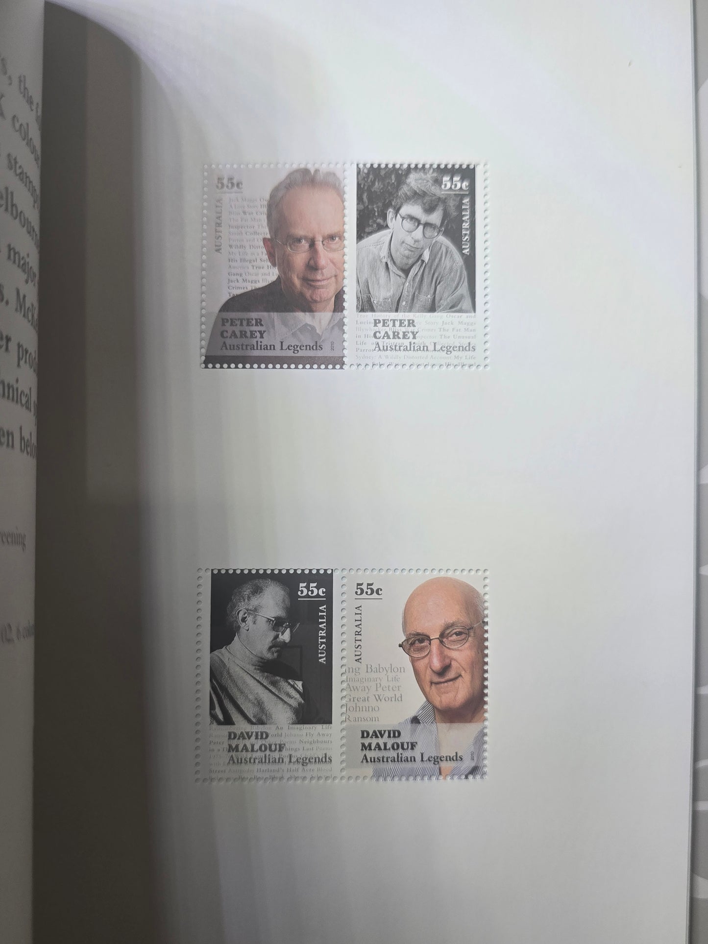 Australian Legends of the Writen Word, Prestige Stamp Booklet, Unused