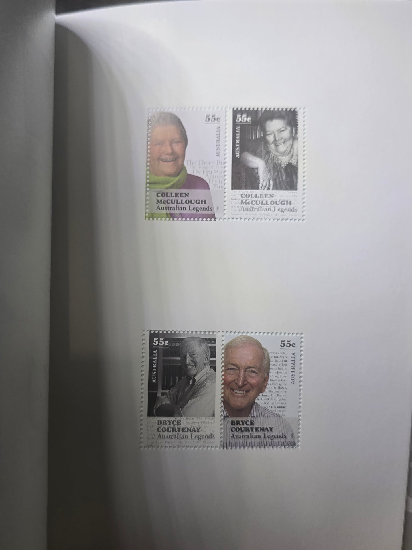 Australian Legends of the Writen Word, Prestige Stamp Booklet, Unused