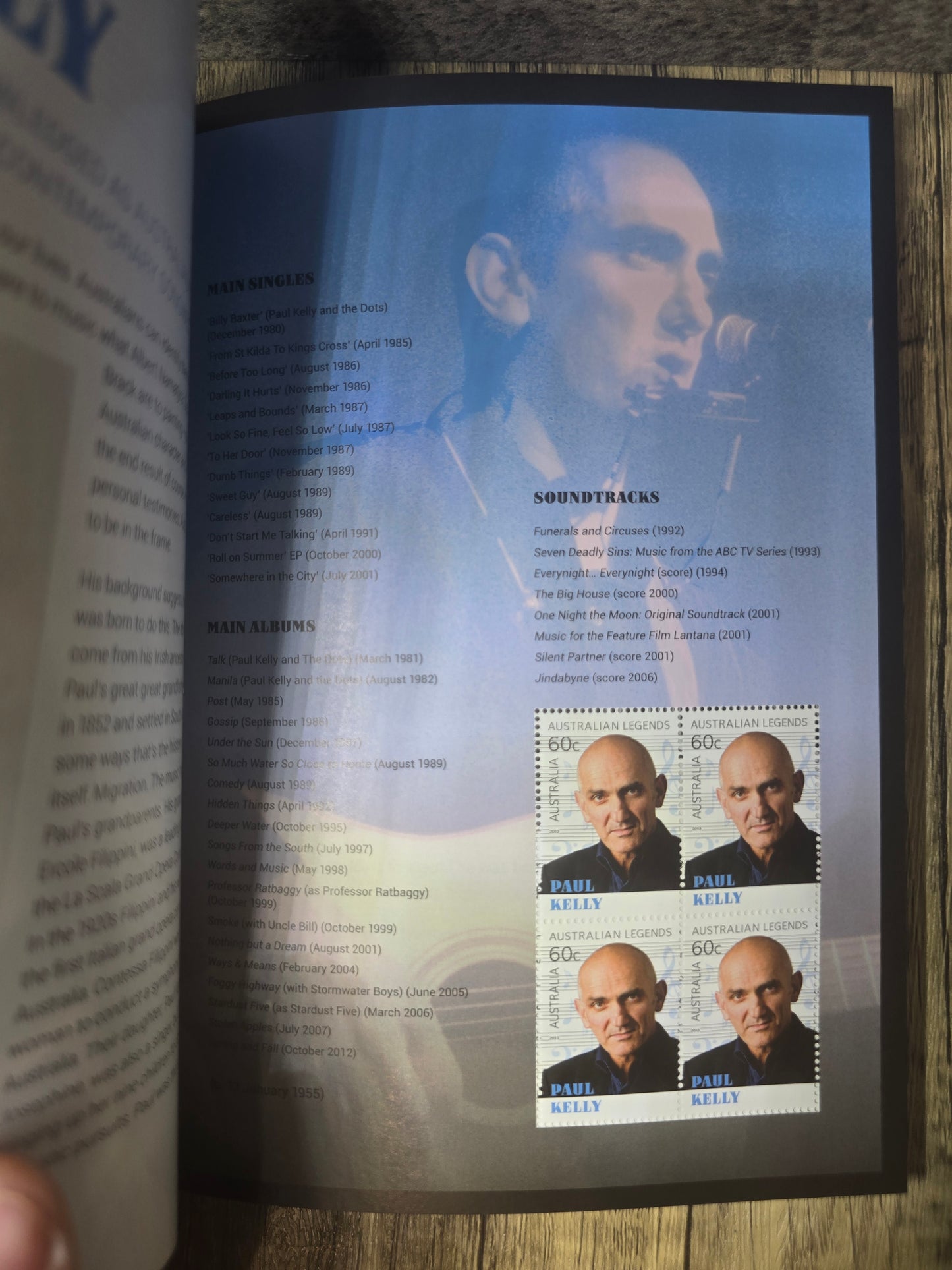 Australian Legends of Music, Prestige Stamp Booklet, Unused