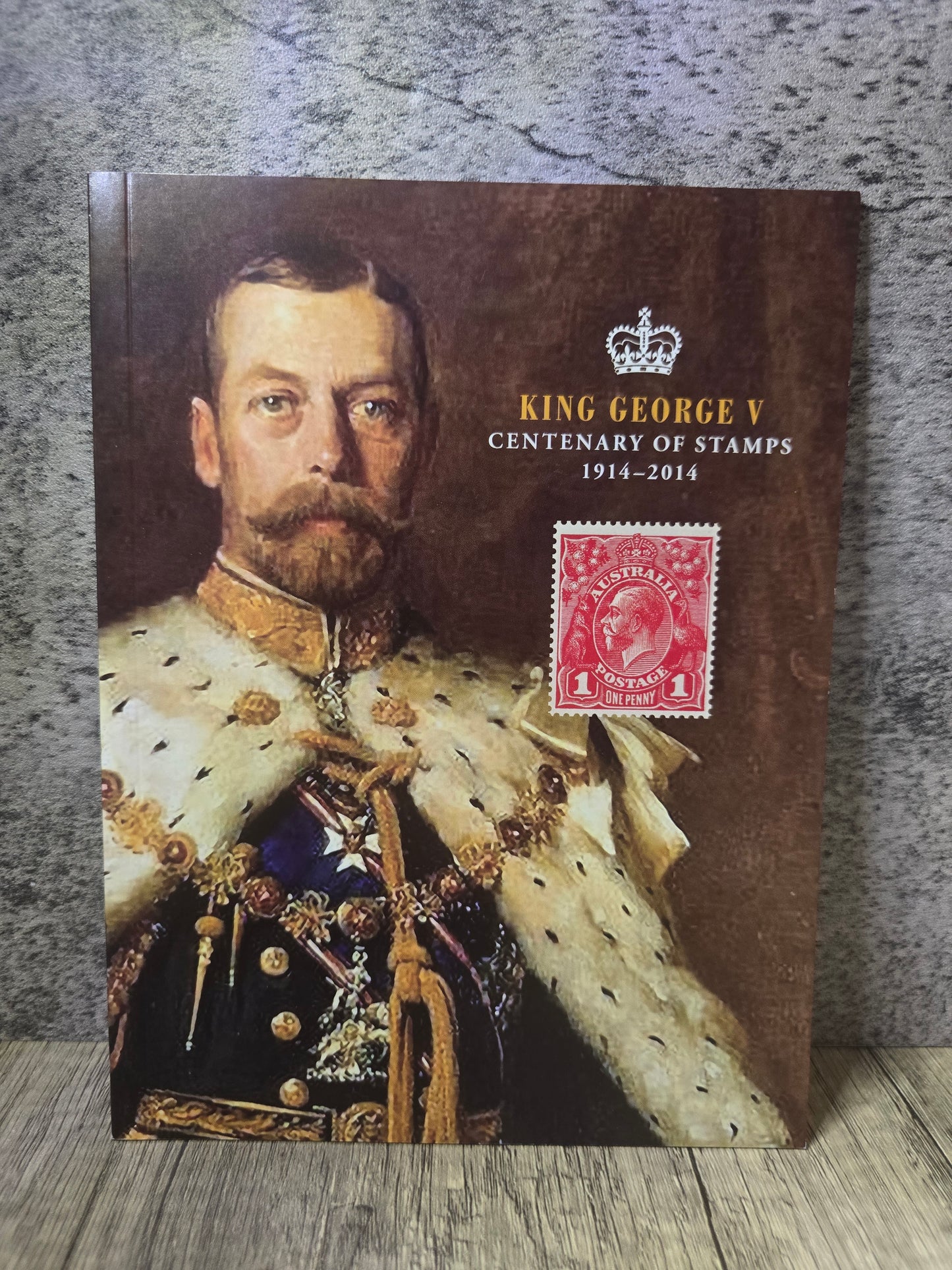 King George V: Centenary of Stamps 1914-2014, Prestige Stamp Booklet, Unused