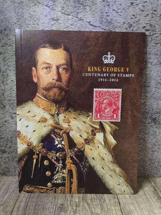 King George V: Centenary of Stamps 1914-2014, Prestige Stamp Booklet, Unused