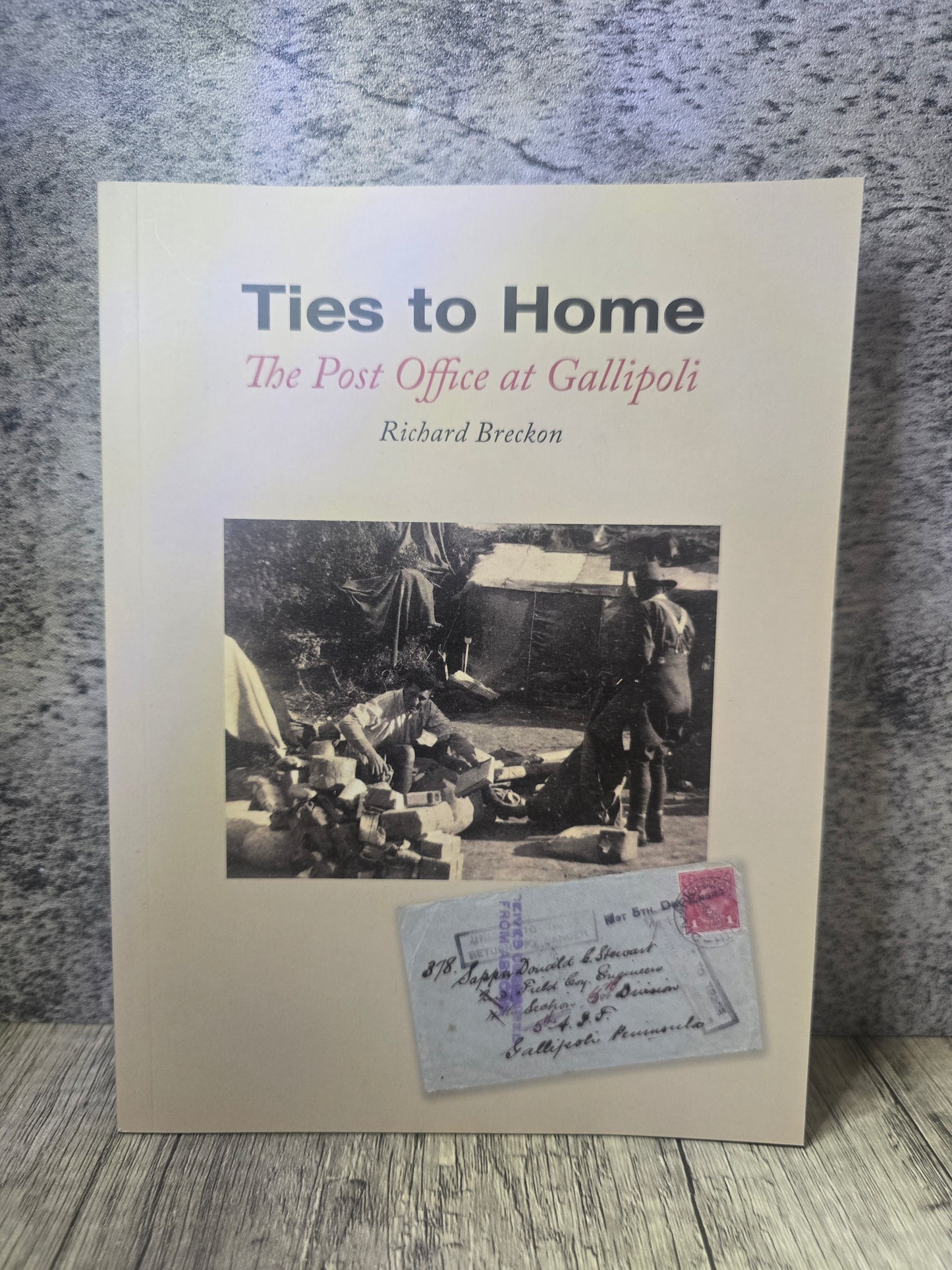 Ties To Home: The Post Office at Gallipoli, Prestige Stamp Booklet, Unused