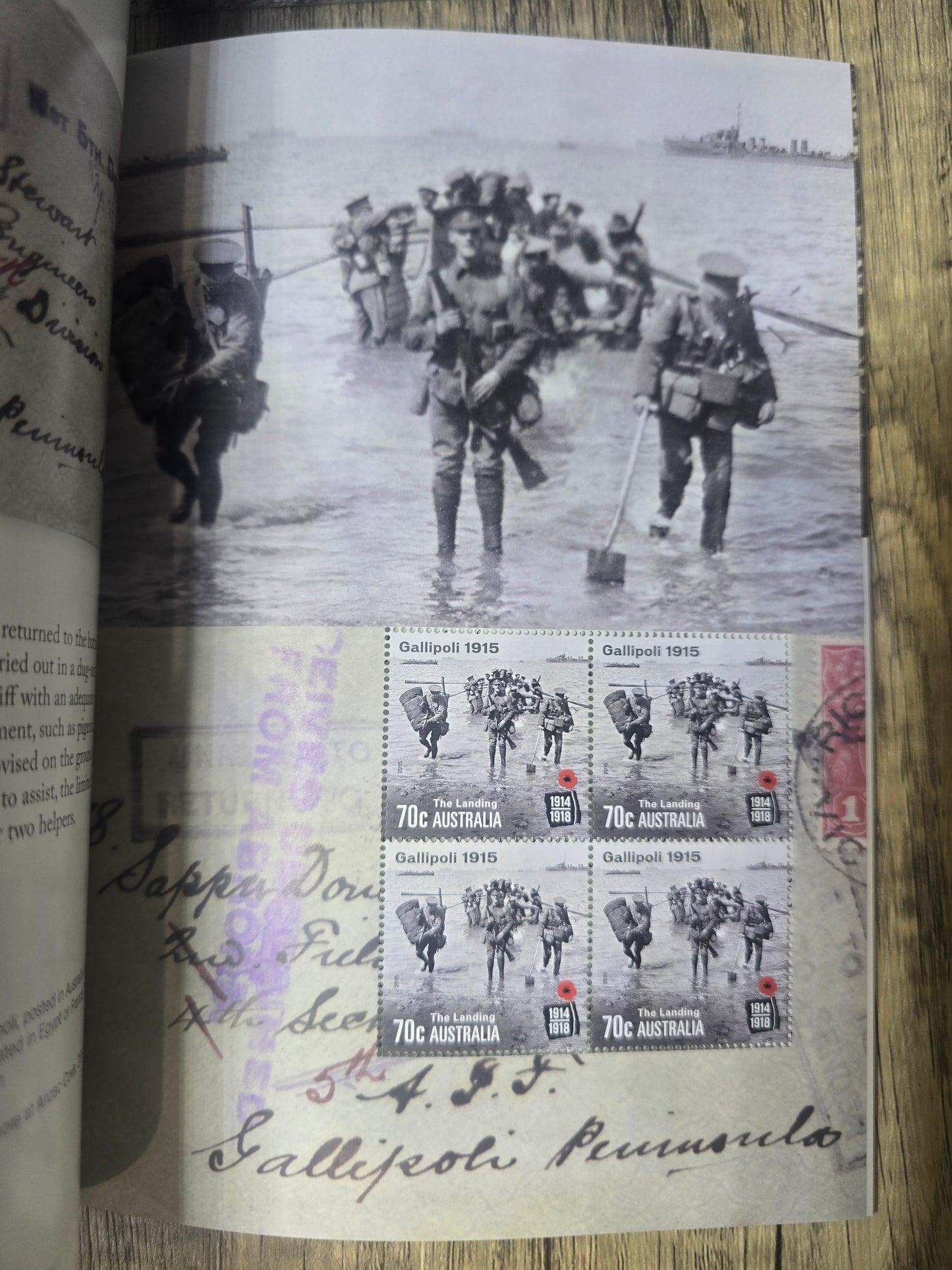 Ties To Home: The Post Office at Gallipoli, Prestige Stamp Booklet, Unused