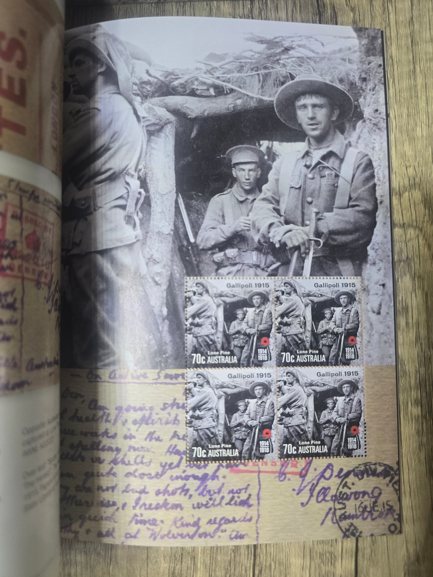 Ties To Home: The Post Office at Gallipoli, Prestige Stamp Booklet, Unused