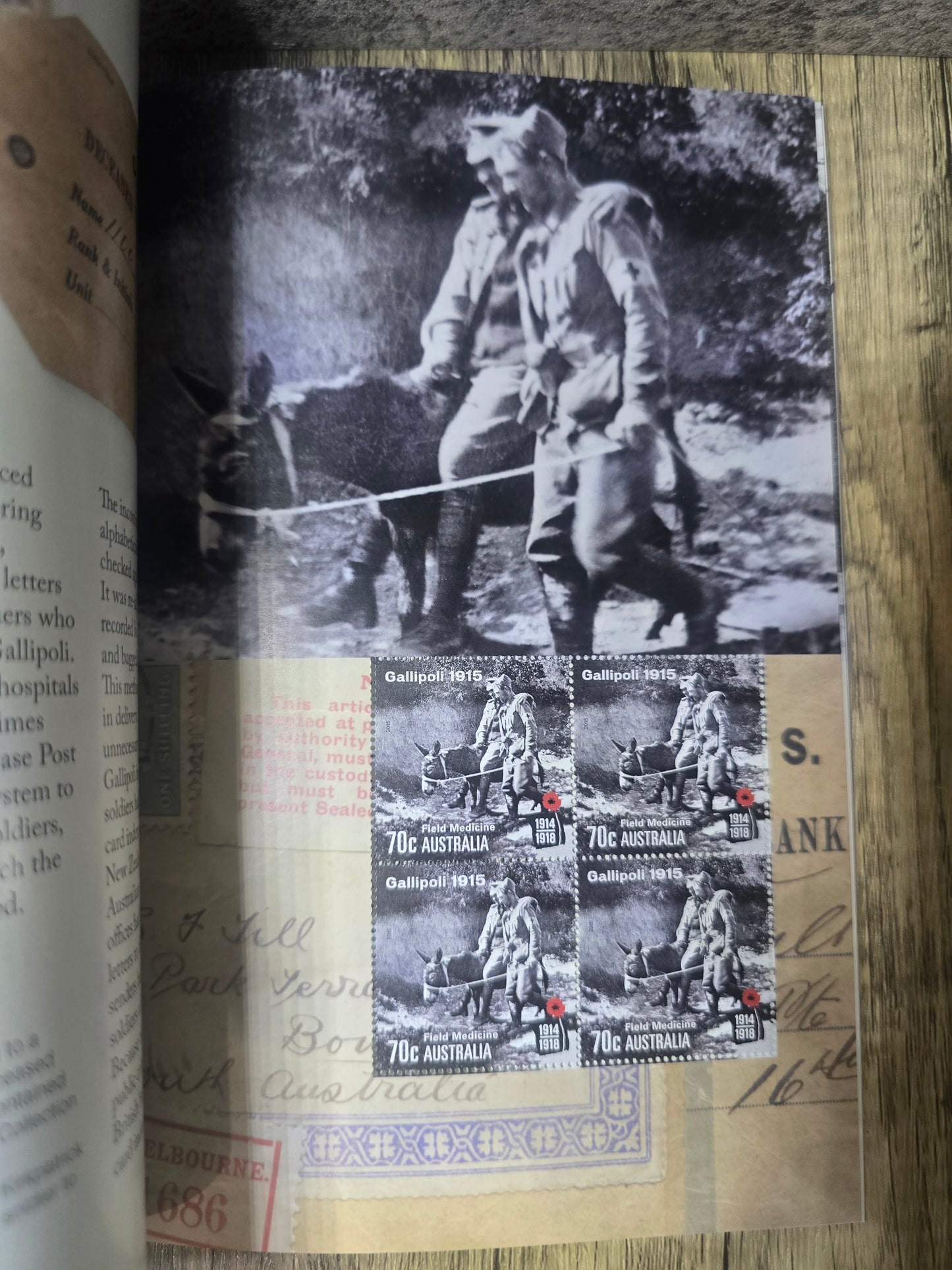 Ties To Home: The Post Office at Gallipoli, Prestige Stamp Booklet, Unused