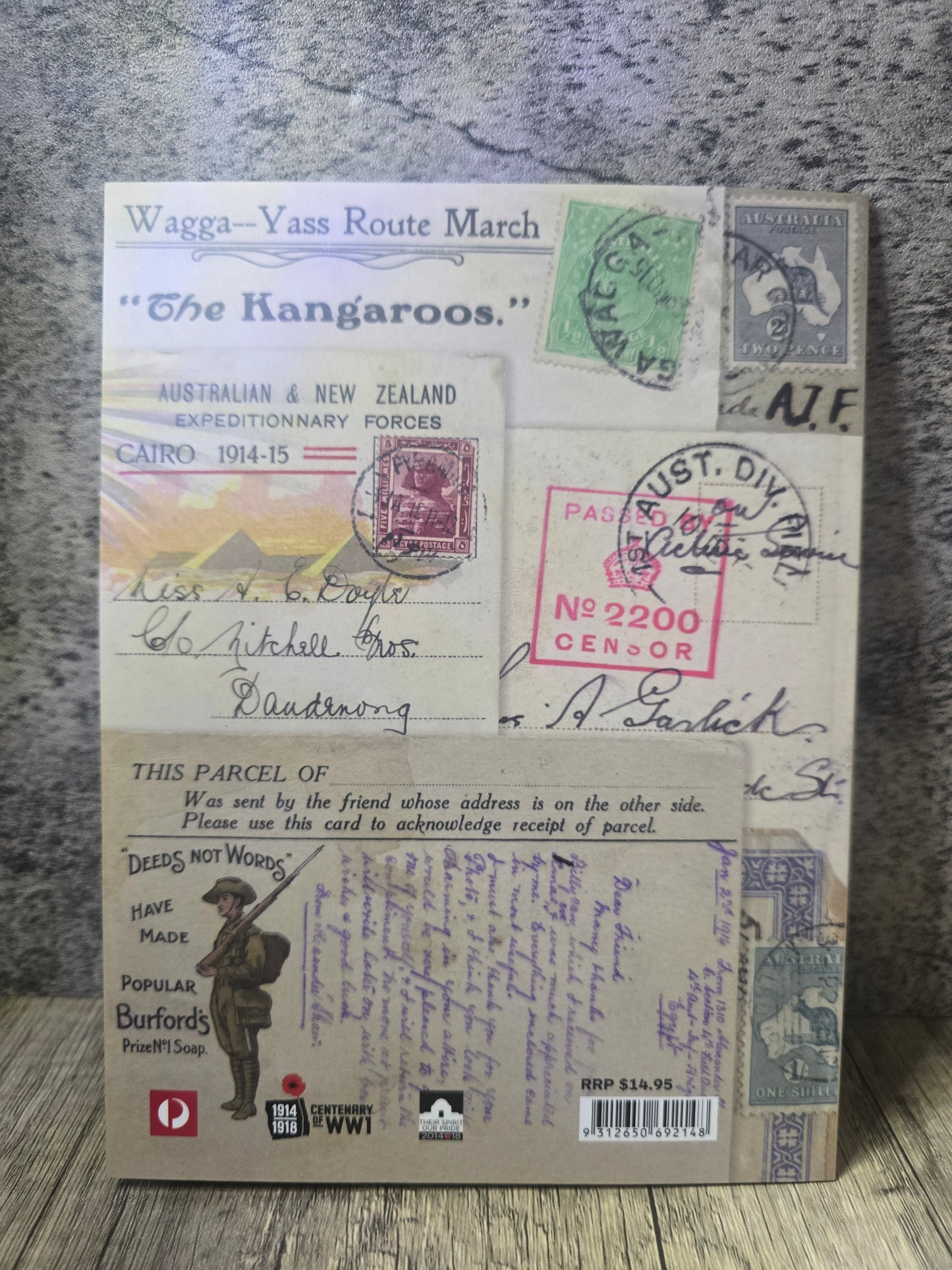Ties To Home: The Post Office at Gallipoli, Prestige Stamp Booklet, Unused