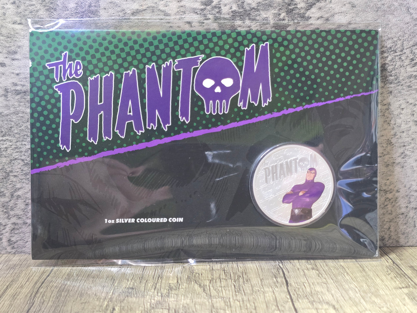 The Phantom Coloured 1oz Silver 2023
