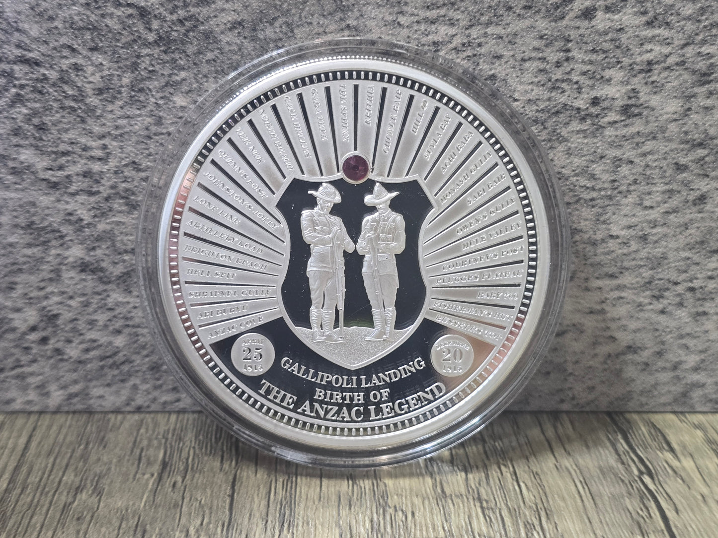 The Birth of ANZAC Legend 5oz Ascension Island 2025